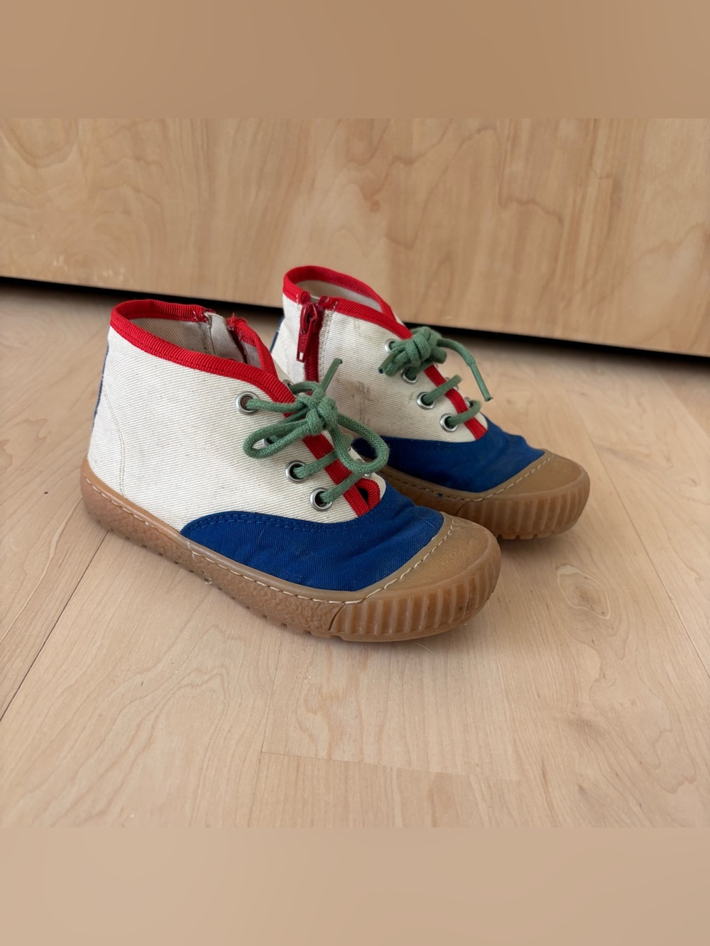 We a Family Kids High-Top Canvas Sneakers